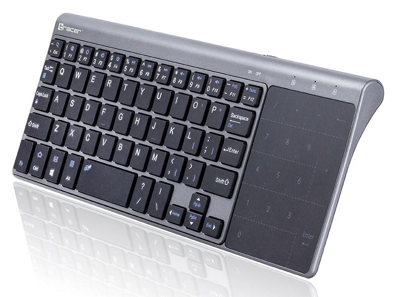 Trådløst tastatur med touchpad Tracer EXpert 2,4 GHz billede