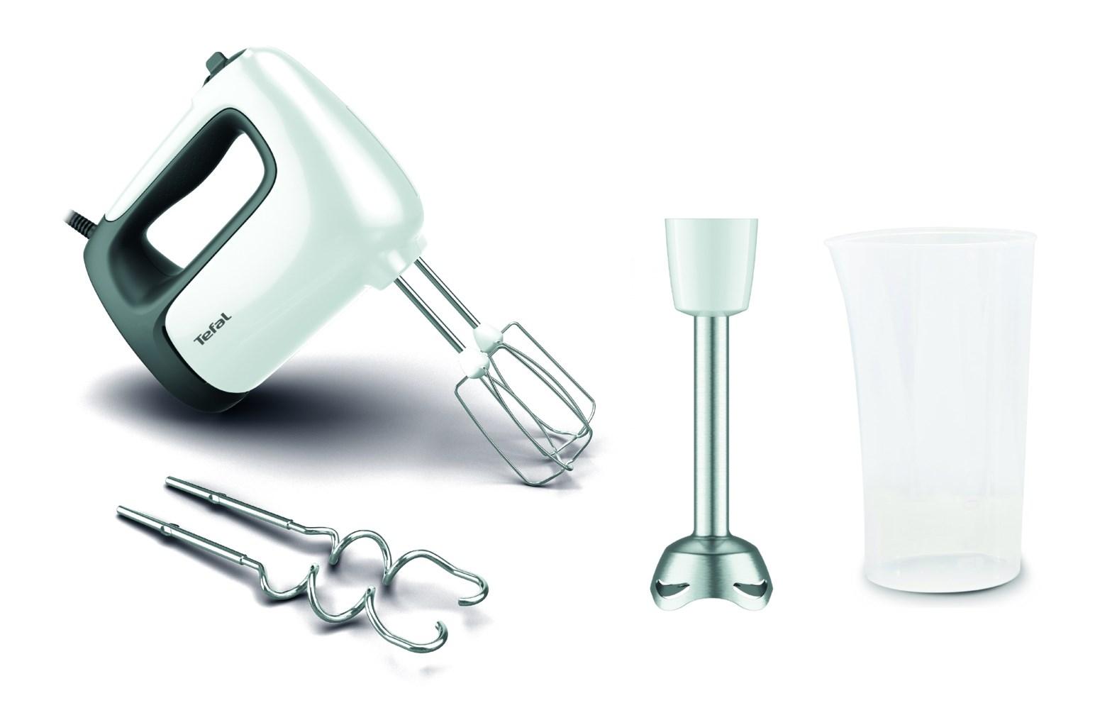 Håndmixer Tefal Prep'Mix HT4621 - 500 W, hvid