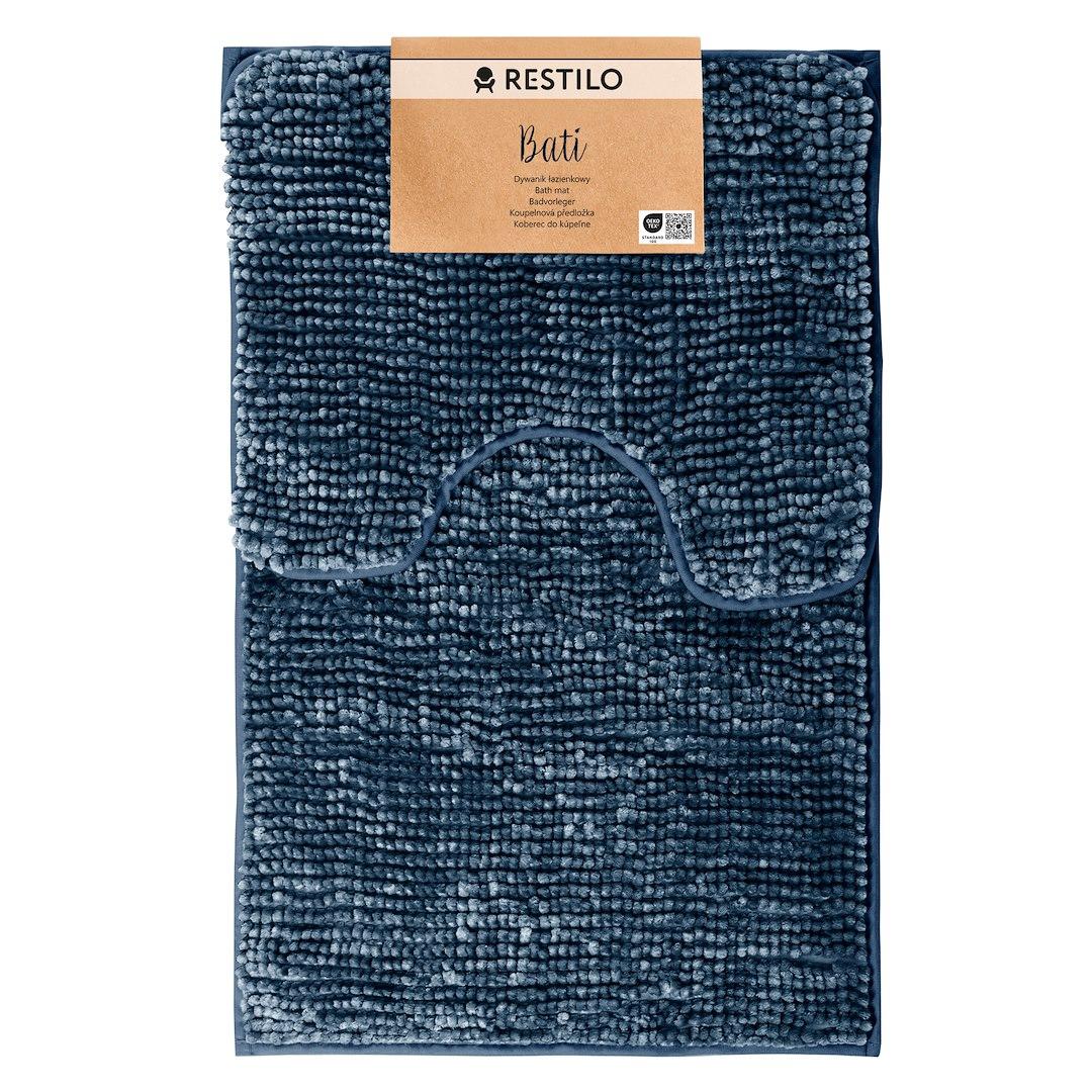 Bademåtte sæt AmeliaHome BATI - marineblå, 50×80 cm + 40×50 cm billede