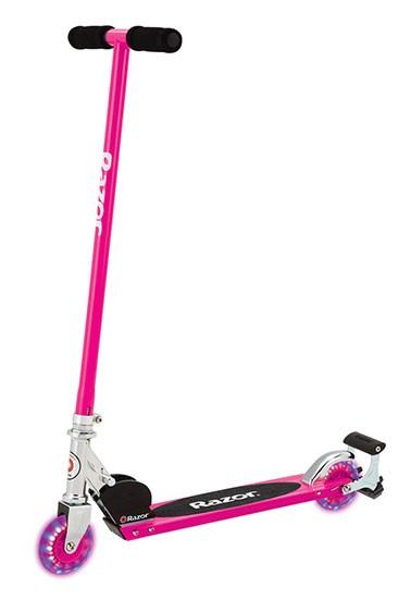 Løbehjul Razor S Spark Sport - sort/lyserød (børn, klassisk)