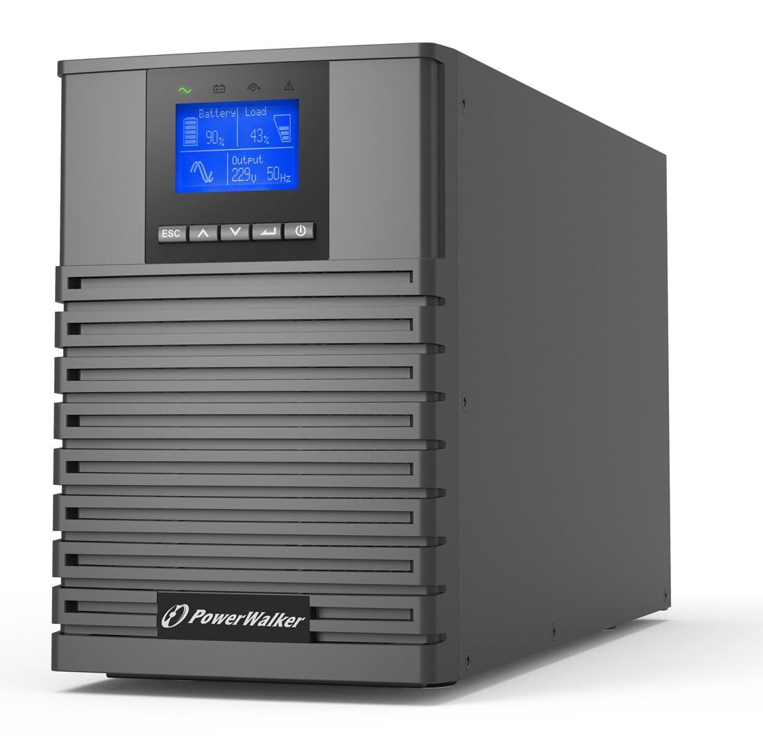 UPS PowerWalker VFI 1500 ICT IoT - online, 1,5 kVA / 1.500 W, 4x C13