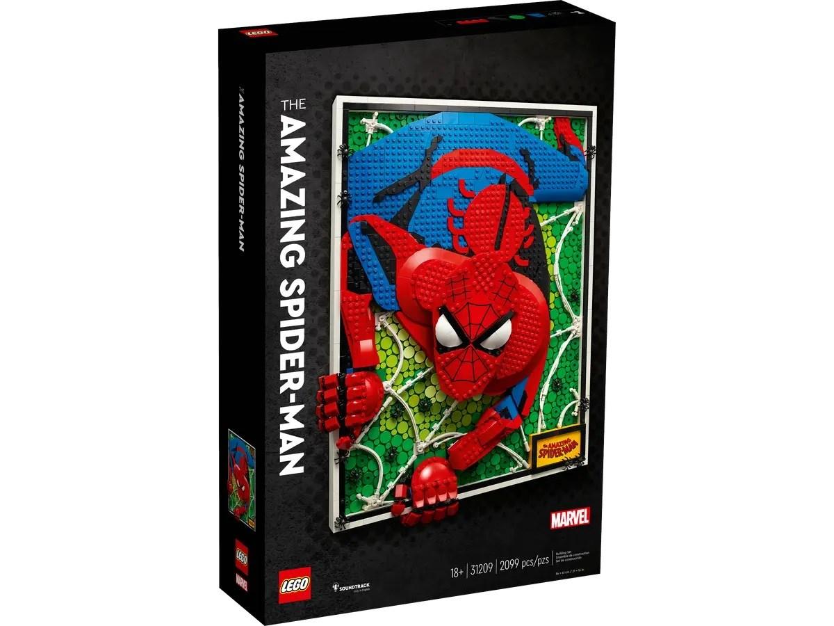 LEGO kunst - The Amazing Spider-Man (31209) billede
