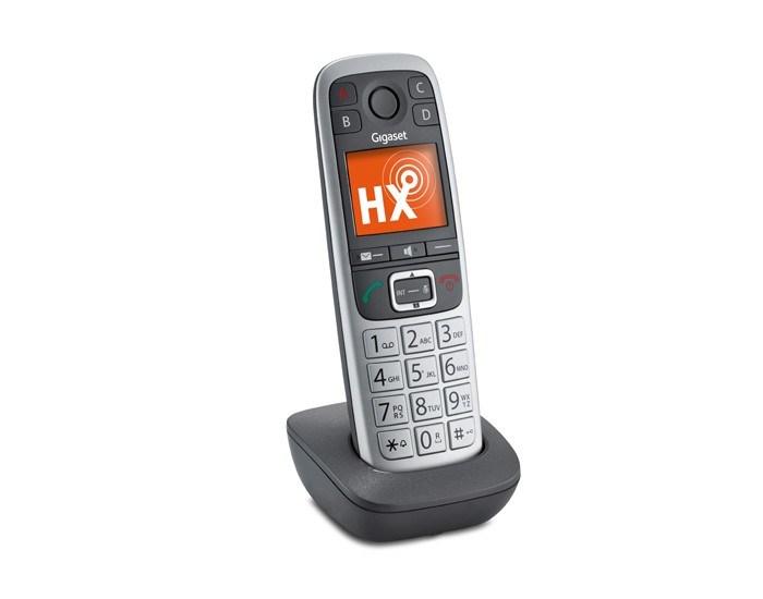 Trådløs fastnettelefon Gigaset E560HX - sort, med opkalds-id billede