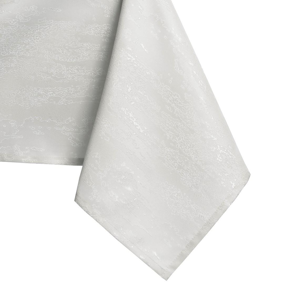 Bordløber AmeliaHome Vesta - creme, præget, 30×80 cm billede