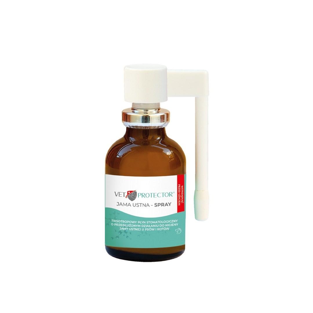 Tandpleje spray til kæledyr - JM Sante Vet Protector, 30 ml billede