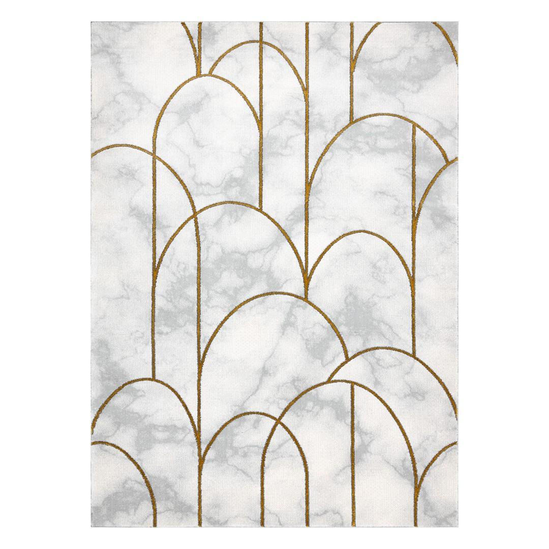 Gulvtæppe Hakano Estema Artdeco - creme, 120×170 cm billede