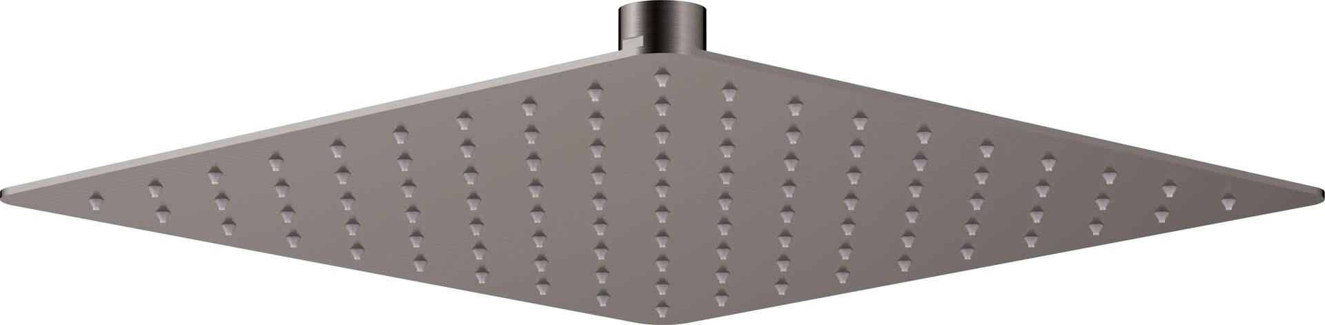 Brusehoved i stål 25×25 cm - deante billede