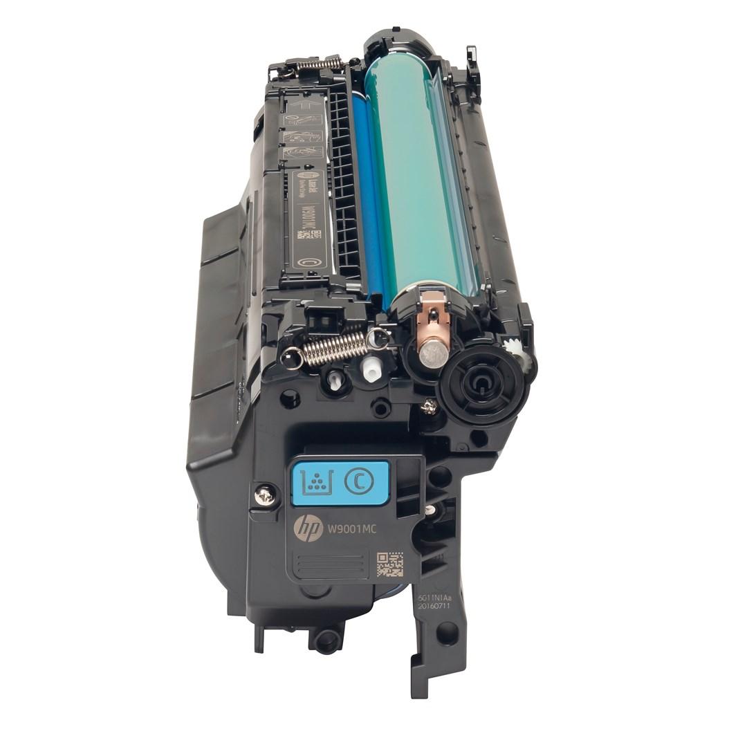 Toner til laserprinter HP 655A cyan - original