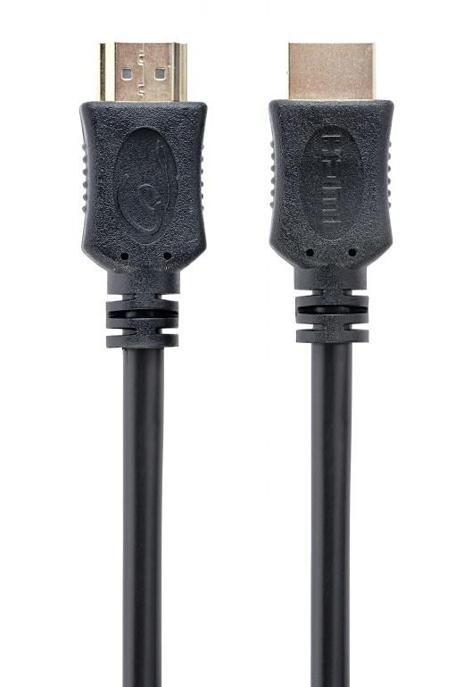 HDMI-kabel 1 m - Gembird, HDMI Type A, sort billede