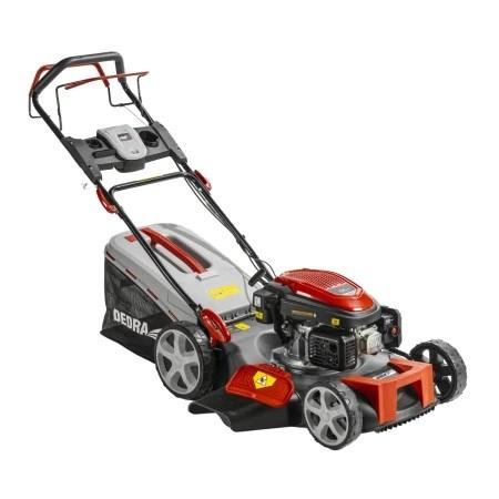 Benzindrevet plæneklipper DEDRA med selvtræk 4,0 kW 196 cc 53 cm billede