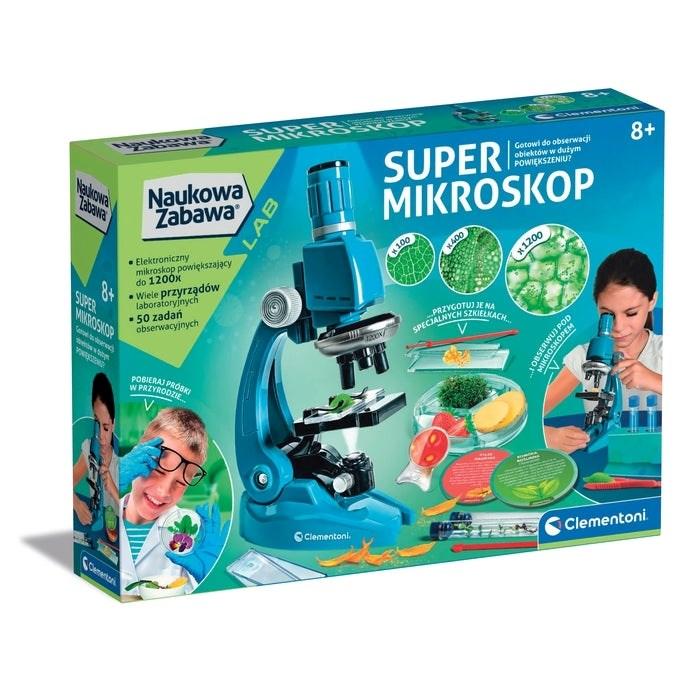 Mikroskop til børn - Clementoni Scientific Fun Super Mikroskop billede