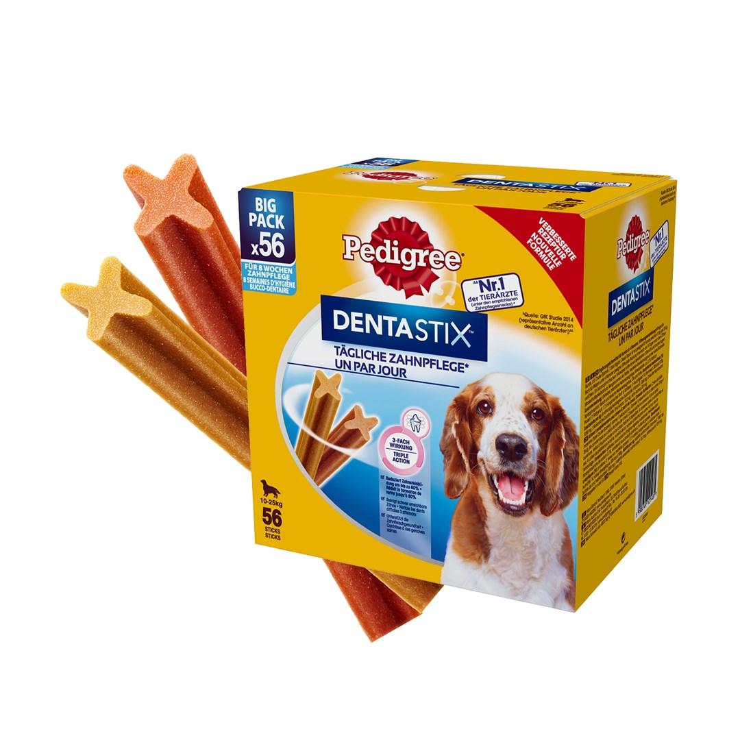 Hundegodbidder Pedigree DentaStix 1,44 kg – Adult, okse & kylling billede