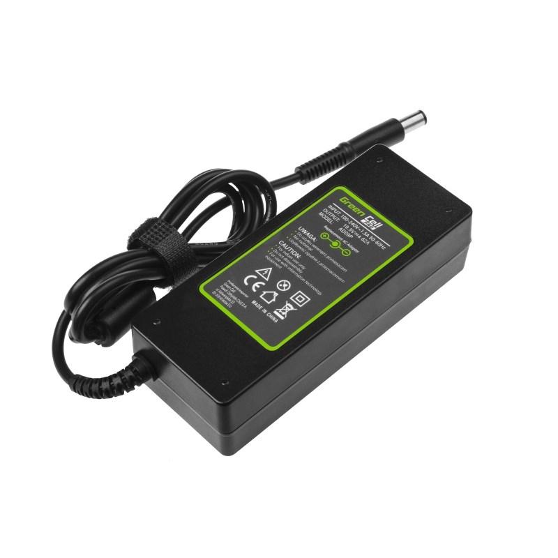 Strømforsyning til bærbar - Green Cell AD09P 90 W, 19,5 V, sort (til Dell) billede