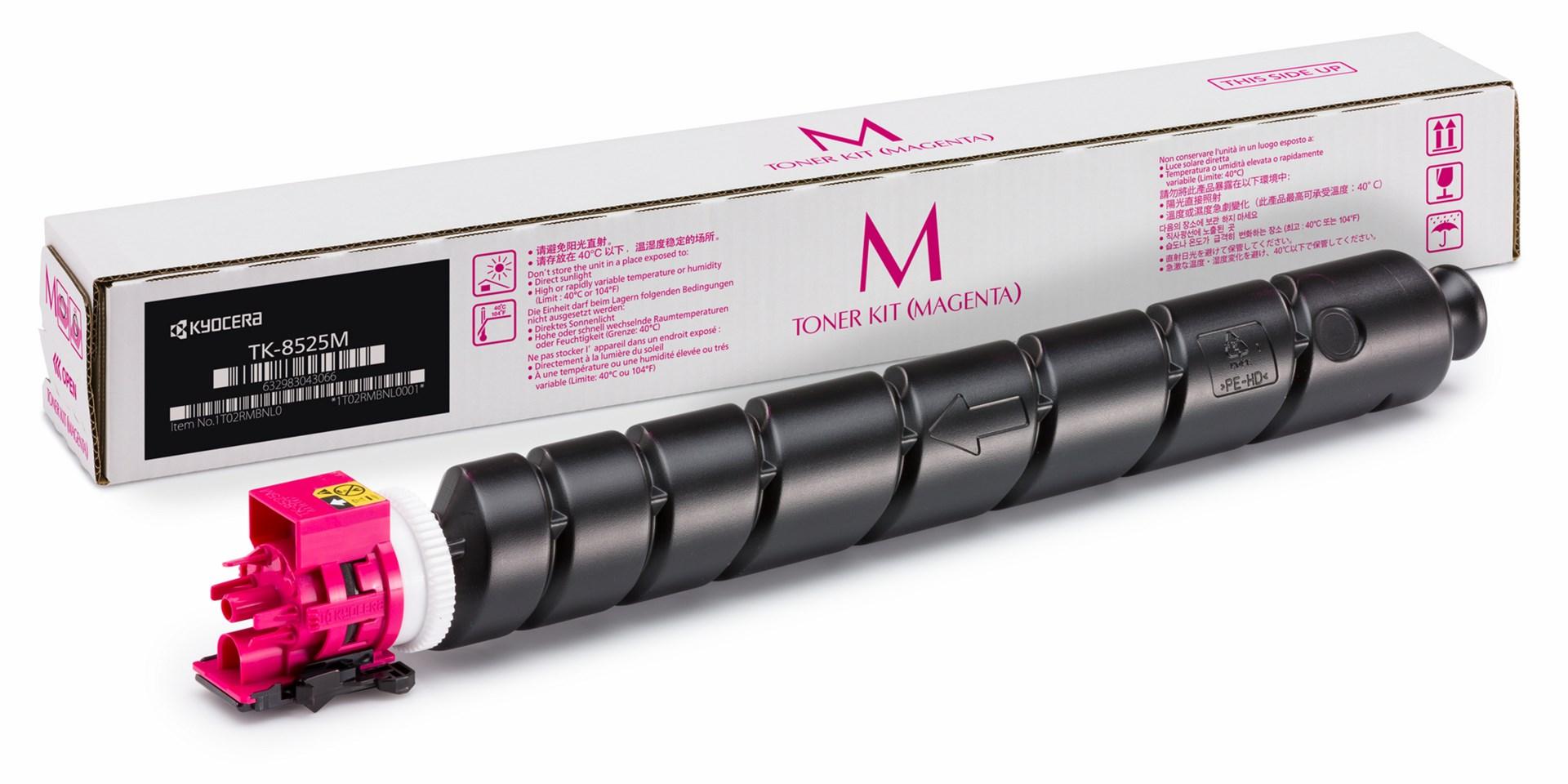 Toner til laserprinter Kyocera TK-8525M - original magenta
