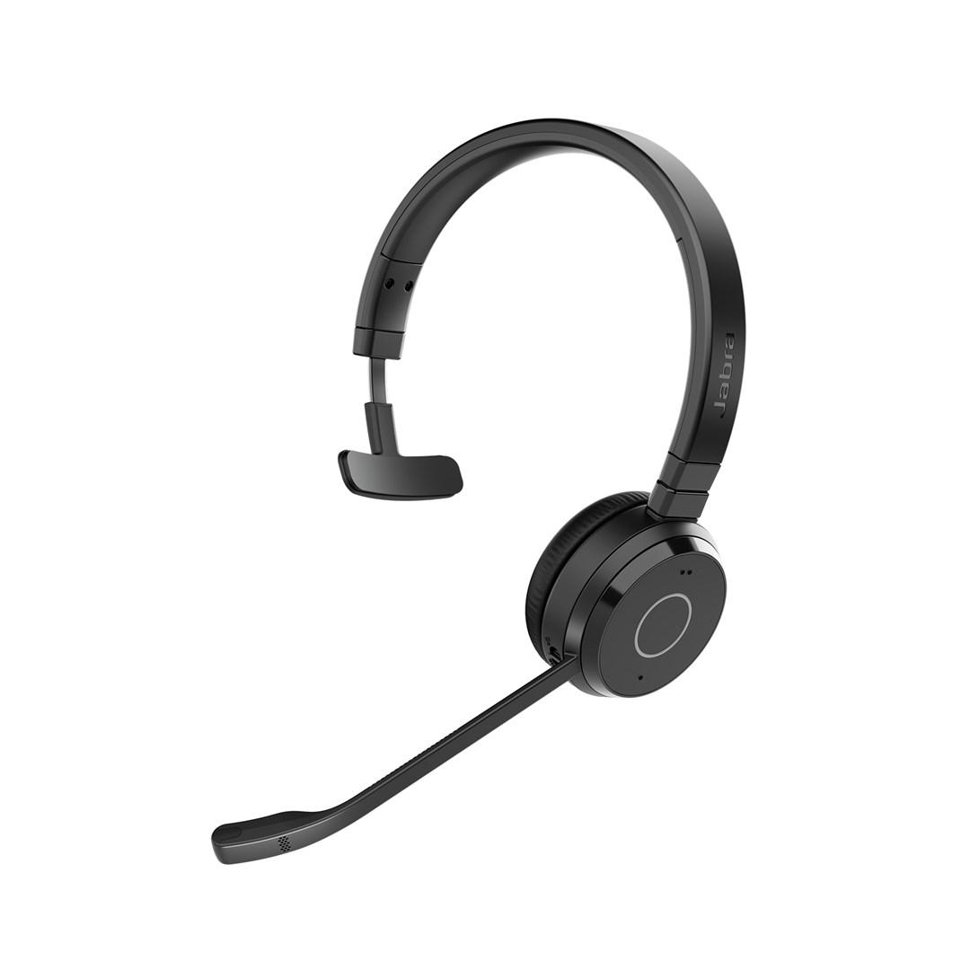 Trådløst headset Jabra Evolve 65 TE Link390a UC Mono