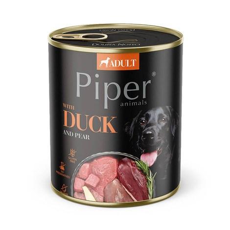 Hundefoder vådfoder Dolina Noteci Piper – and og pære, 800 g billede