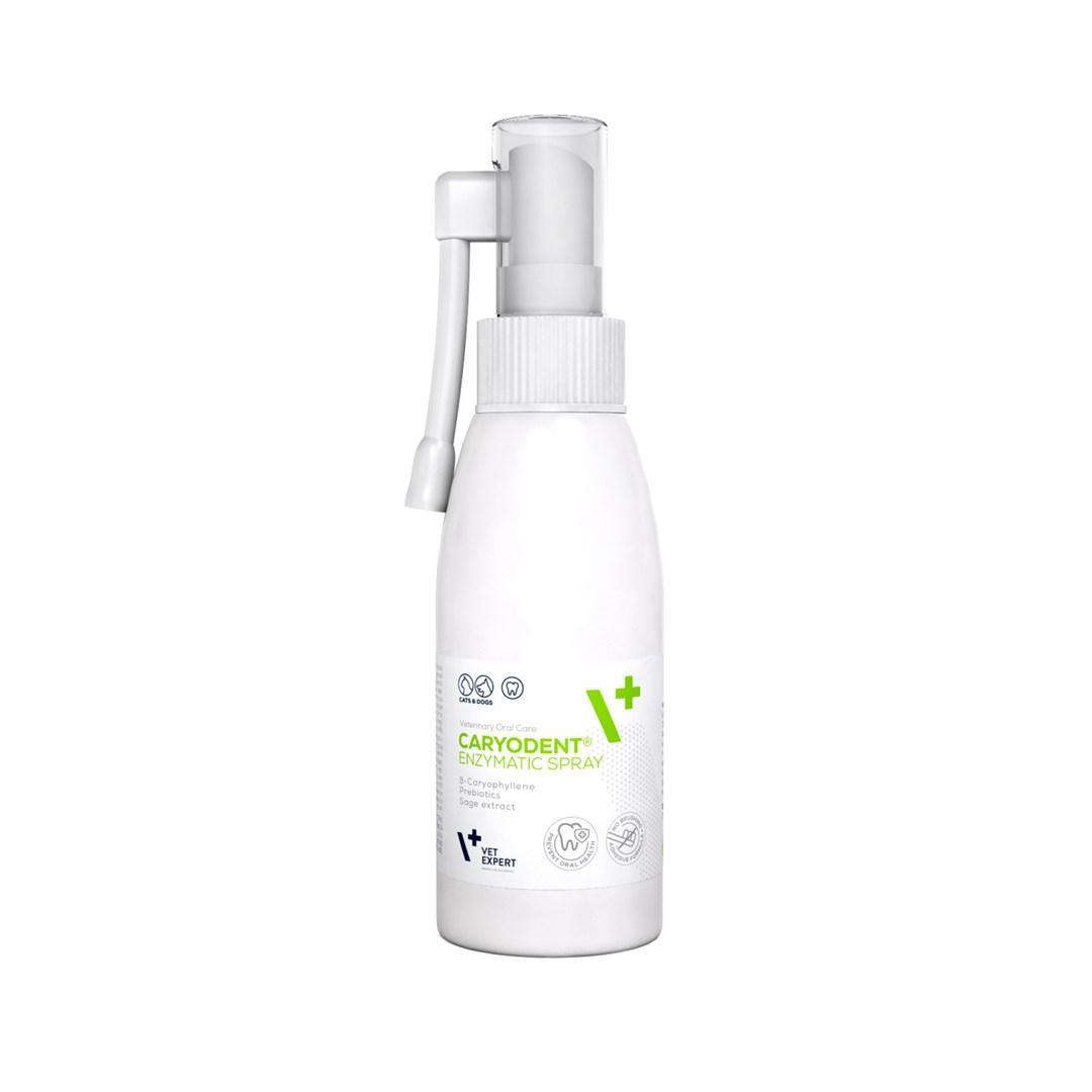 Tandpleje spray til hund og kat – VetExpert Caryodent Enzymatic Spray, 75 g billede
