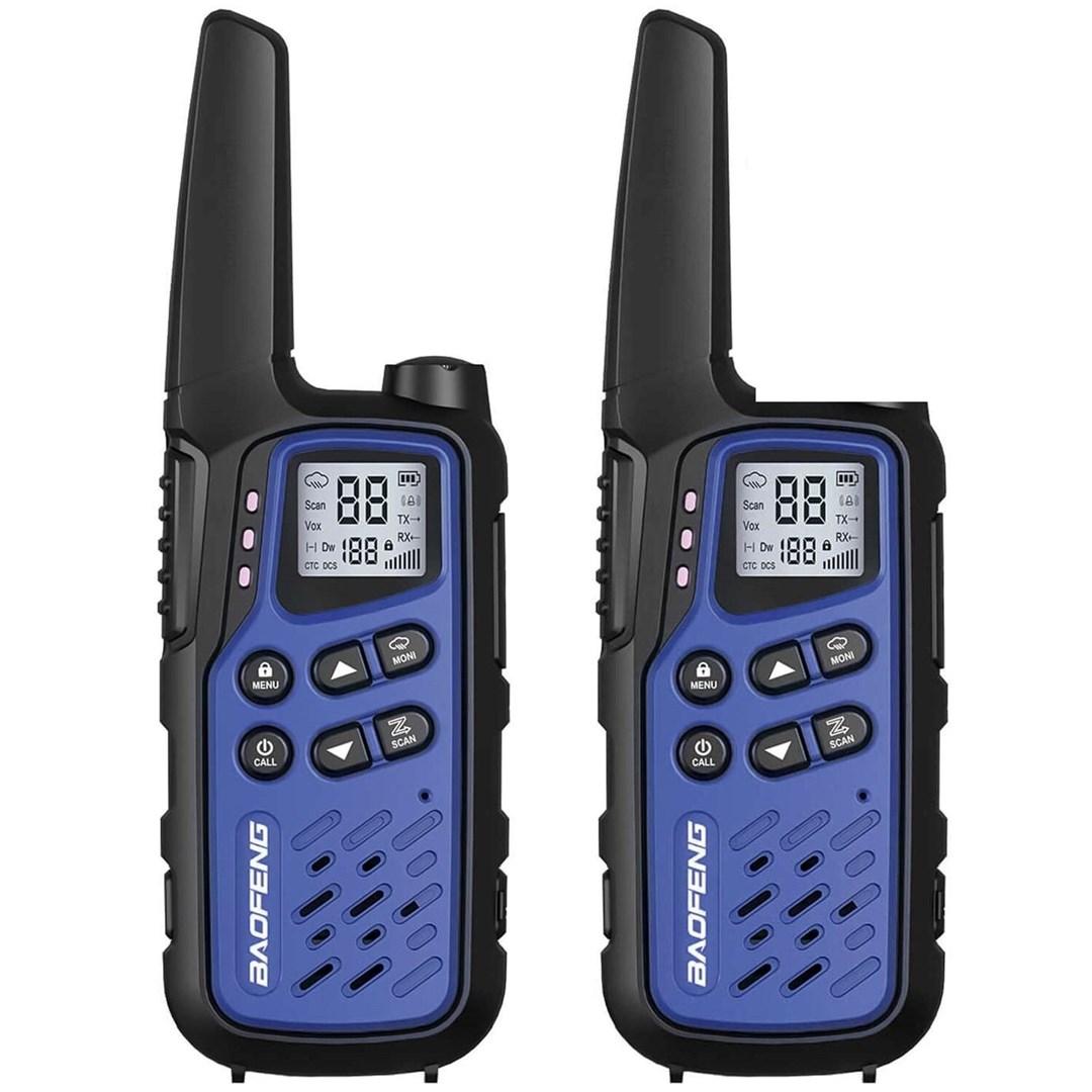 Walkie-talkie BAOFENG BF-T25E – mørkeblå, sæt med 2 billede