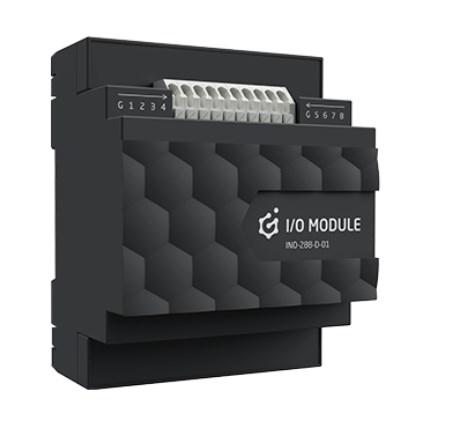I/O modul til DIN-skinne - Grenton, 8 digitale indgange og 8 relæudgange, TF-Bus billede