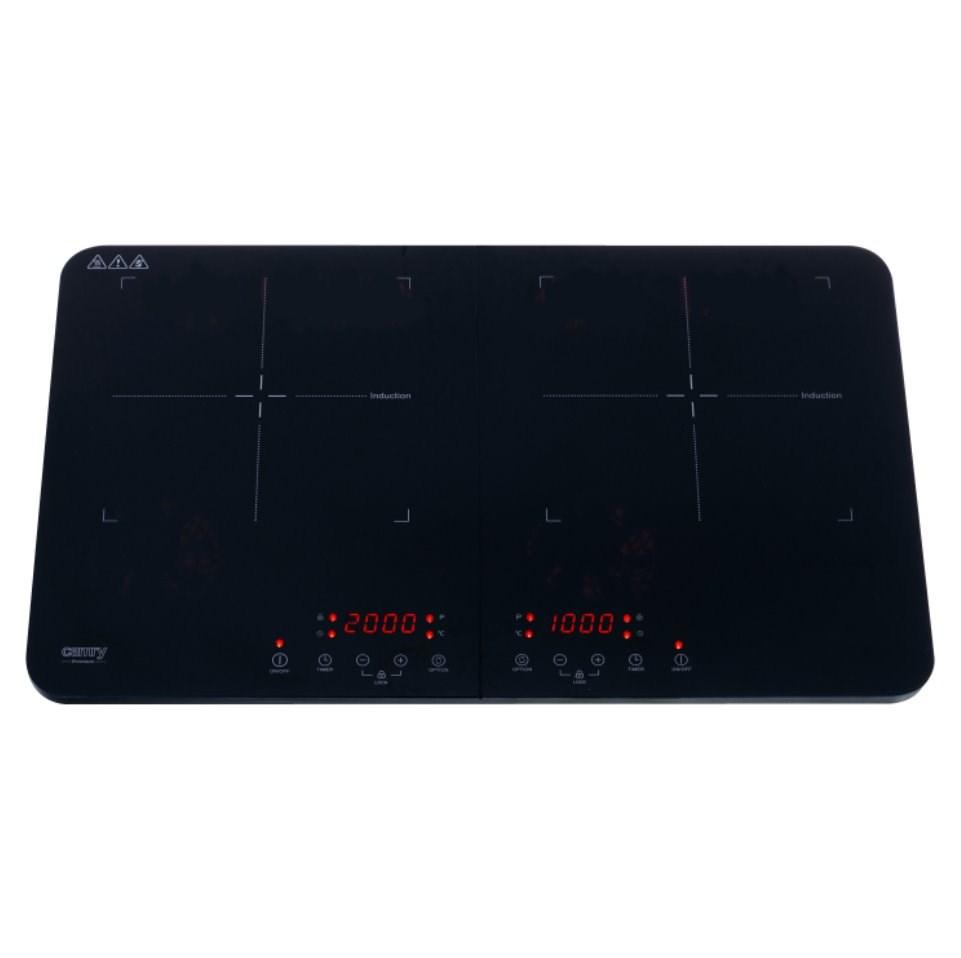 Induktionskogeplade Adler Camry CR 6514 - 2 zoner, bordmodel billede