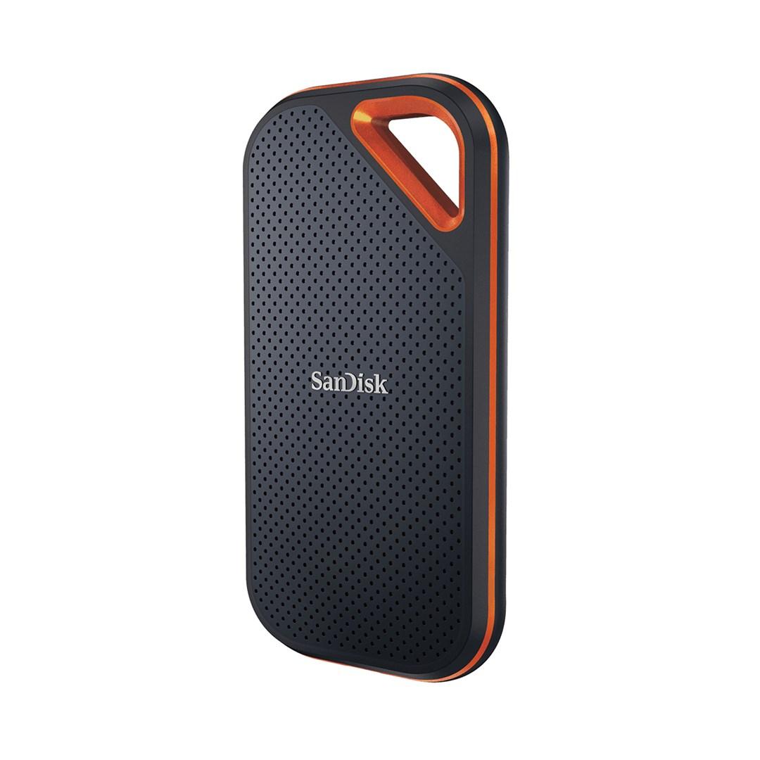 Ekstern SSD SanDisk Extreme PRO 4 TB USB-C 3.2 Gen 2 - sort/orange