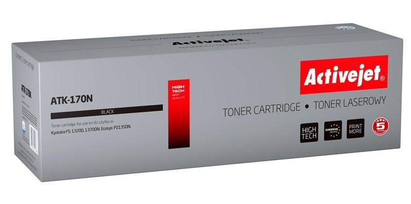Toner til laserprinter Activejet ATK-170N – erstatter Kyocera TK-170, sort, 7.200 sider billede