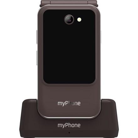 myPhone Harmony LTE - brun klaptelefon billede