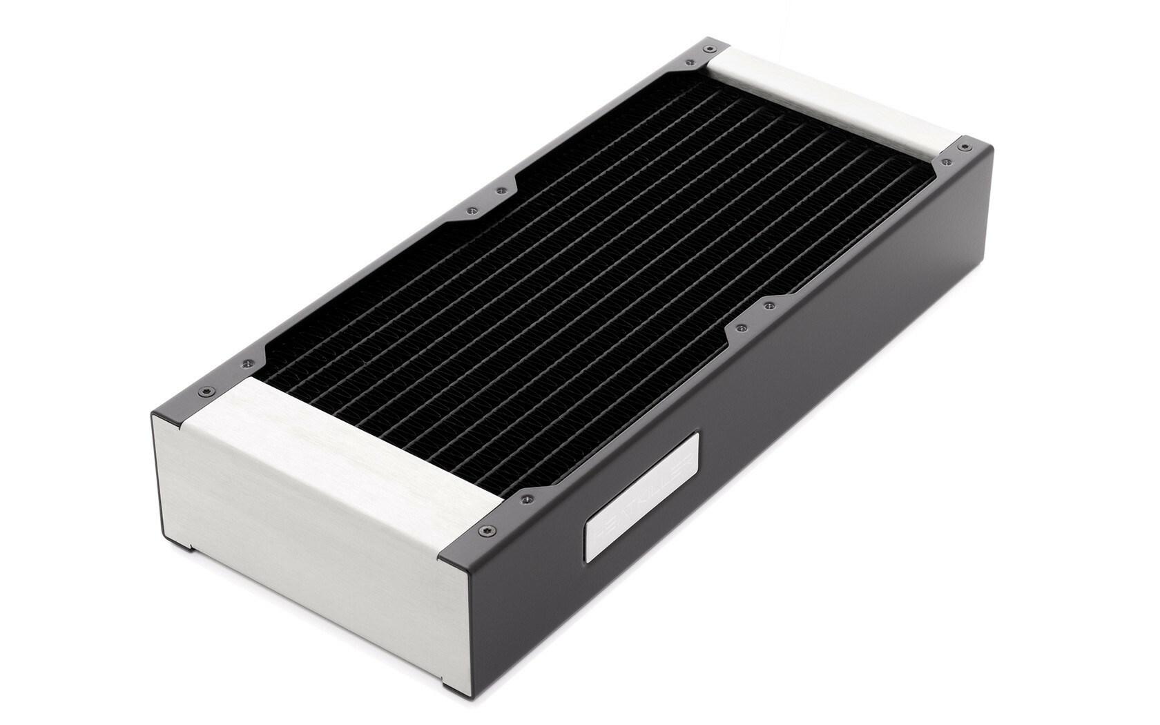 Radiator til vandkøling WATERCOOL - 120 mm, 1/4" gevind, sort billede