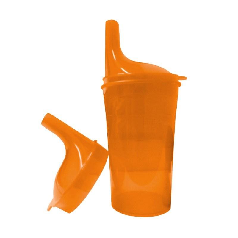Tudekop 250 ml SUNDO - orange, BPA-fri, mikroovn & opvaskemaskine billede