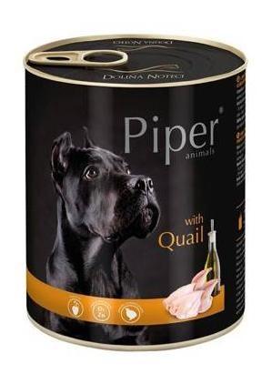 Hundefoder vÃ¥dfoder Dolina Noteci Piper med vagtel - 800 g billede
