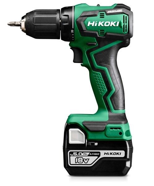 Skruemaskine 18V HiKOKI - børsteløs, 55 Nm, 2×5,0 Ah billede