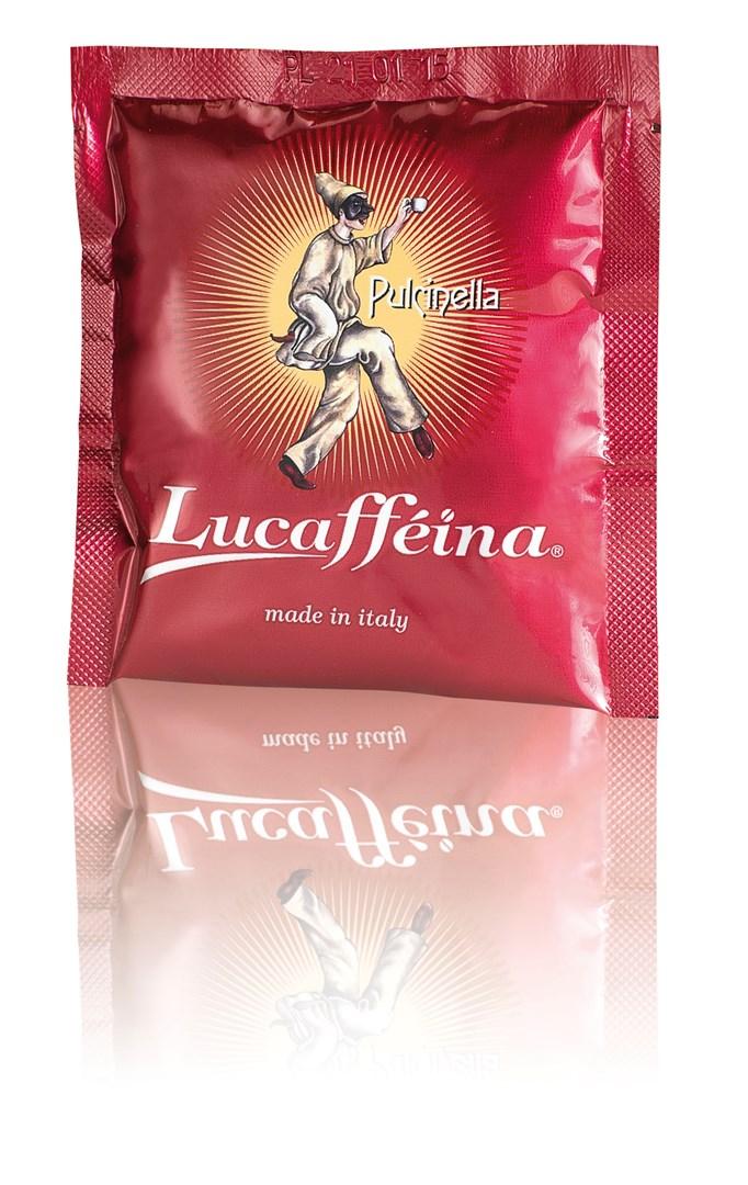 Kaffepuder Lucaffe Pulcinella 44 mm ESE - 150 stk. billede