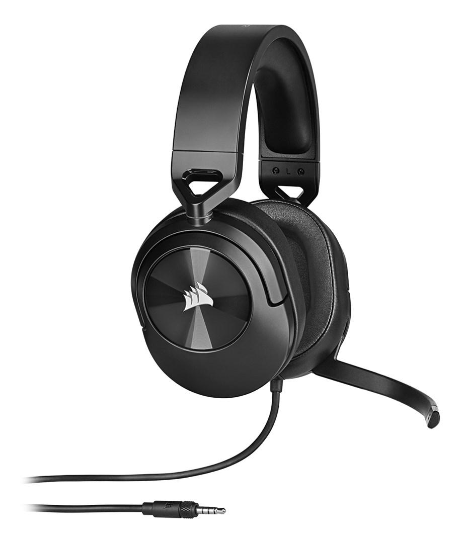 Gaming headset Corsair HS55 Stereo - kablet, kulsort billede