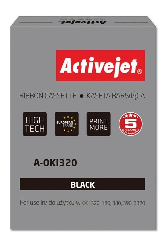 Printerbånd OKI-kompatibel Activejet A-OKI320, sort - 100 stk, Supreme billede