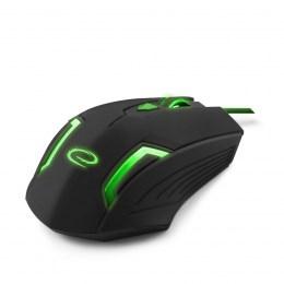 Gaming mus - Esperanza Fighter MX205, højrehånd, USB, optisk, 2.400 DPI billede