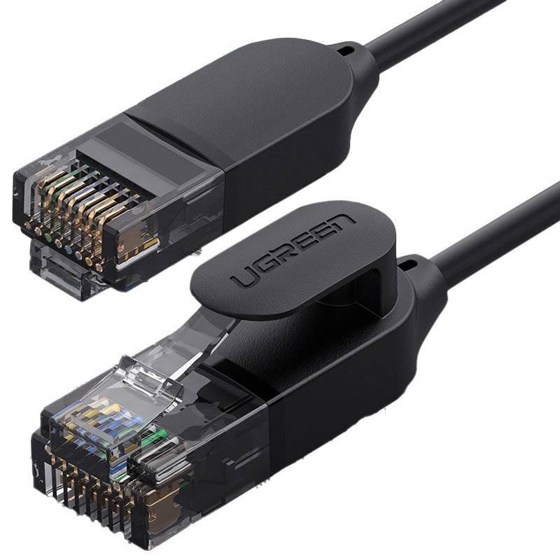 Netværkskabel Cat6a UGREEN RJ45 3 m - sort billede