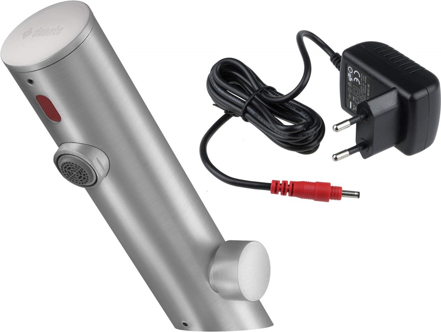 Køkkenarmatur med berøringsfri sensor og temperaturkontrol - deante 230/6 V billede