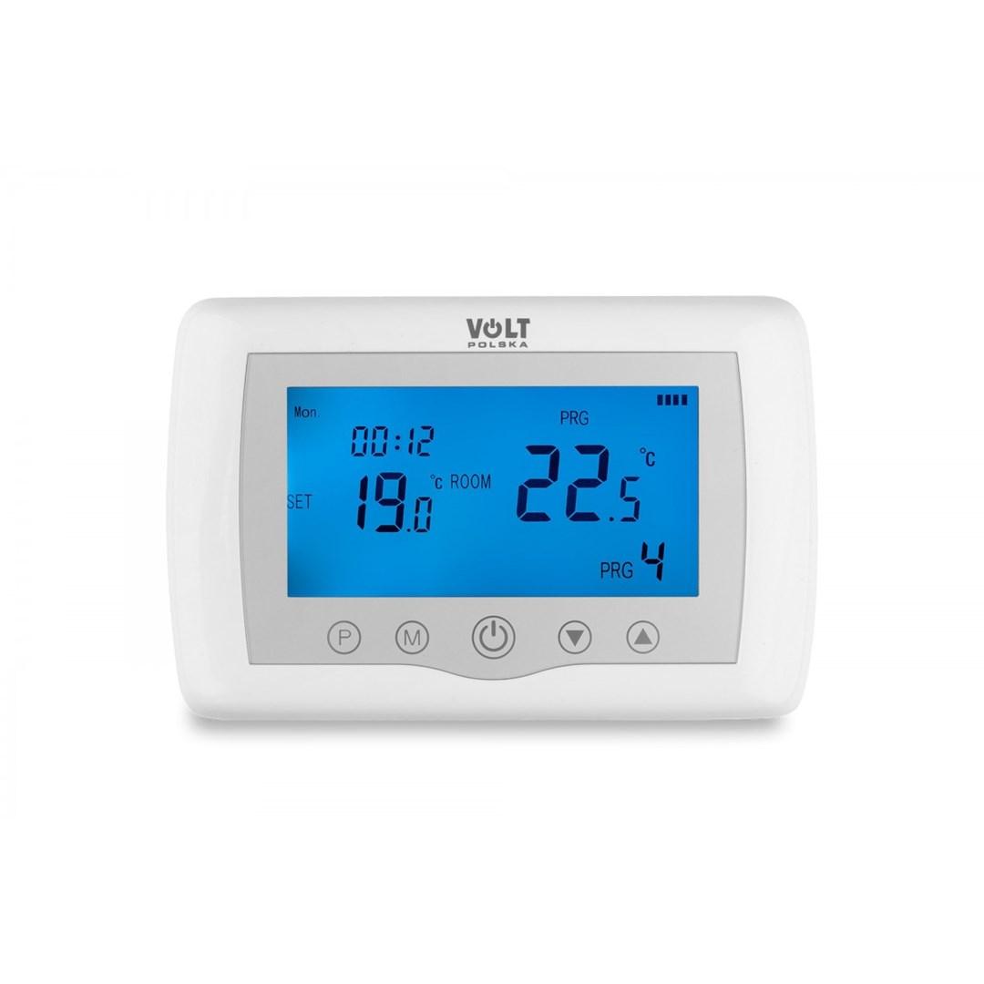 Smart termostat Volt Polska Comfort WT-08 med radio og Wi‑Fi billede