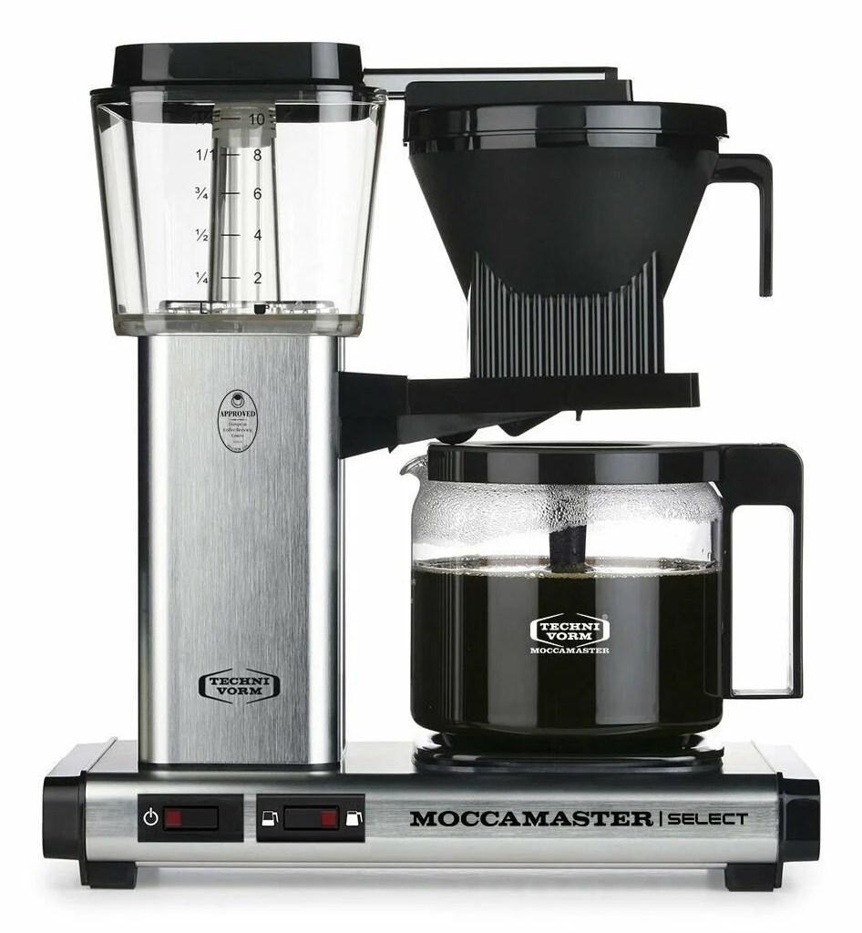 Kaffemaskine filter - Moccamaster KBG 741 Manual, 1,25 l billede