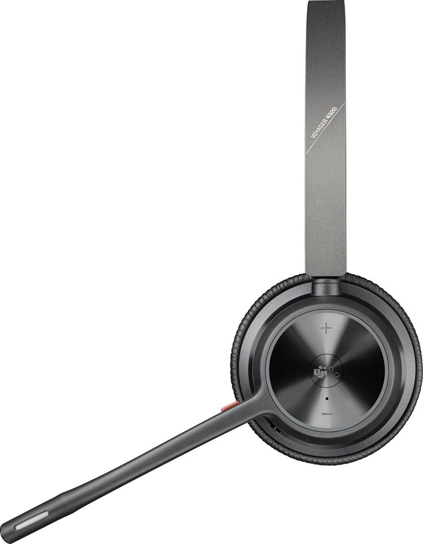 Bluetooth headset POLY Voyager 4320 til Microsoft Teams med USB-A + BT700 dongle billede