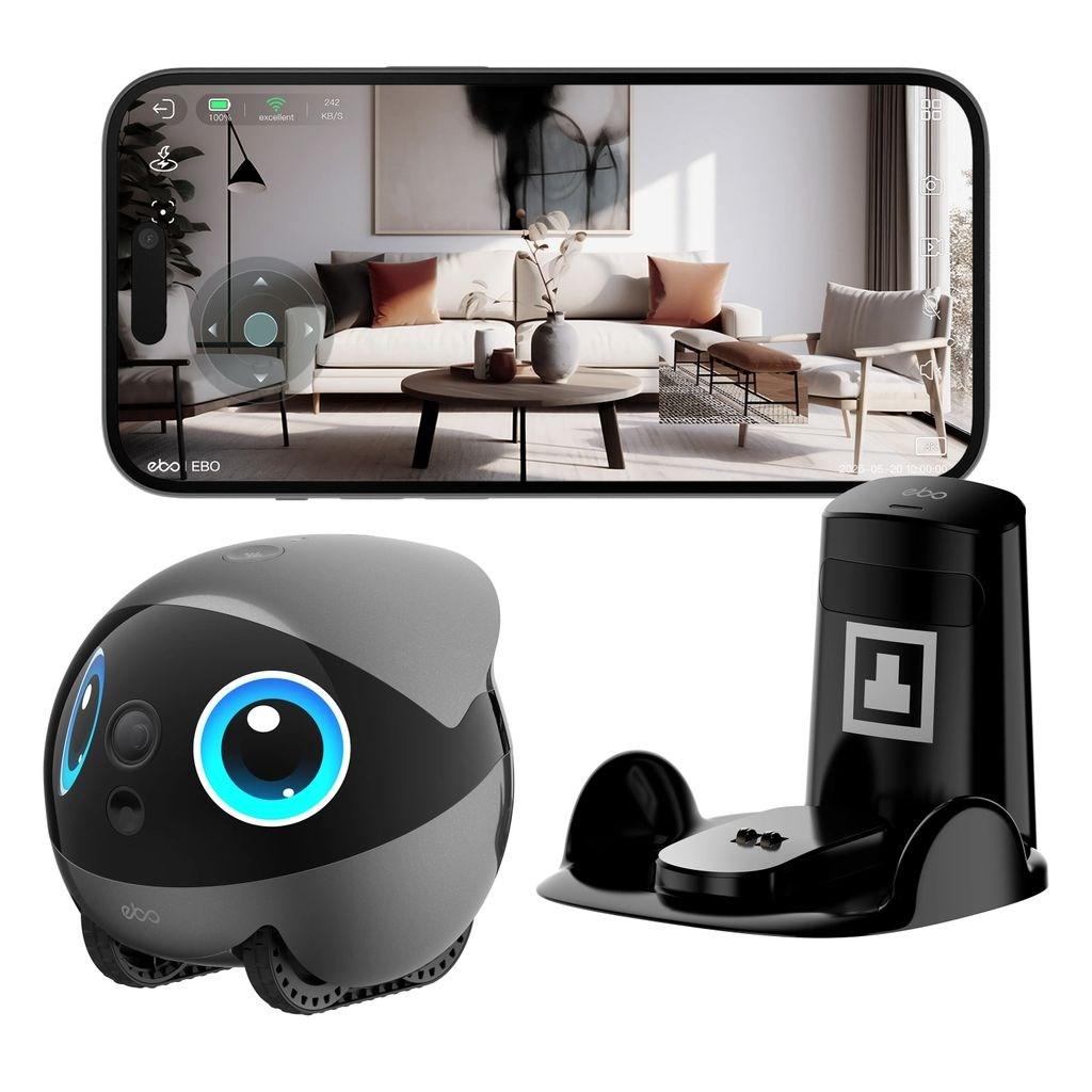 Interaktiv robot til børn - enabot EBO AIR 2 Plus companion robot billede