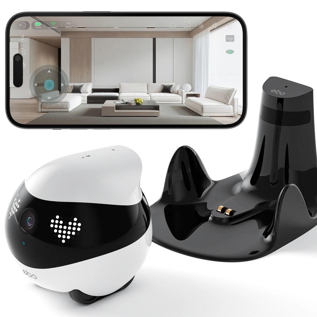 Interaktiv robot med kamera - enabot EBO AIR 2 (hvid) billede