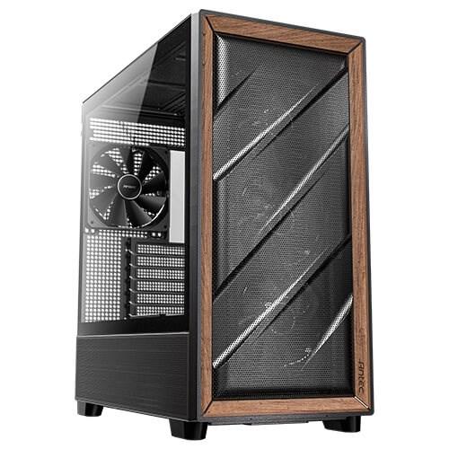 PC kabinet Antec FLUX Midi Tower - sort