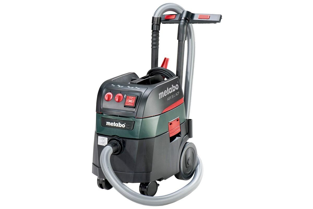 Industristøvsuger Metabo ASR 35 L ACP, tør, 1.400 W, 35 l pose billede