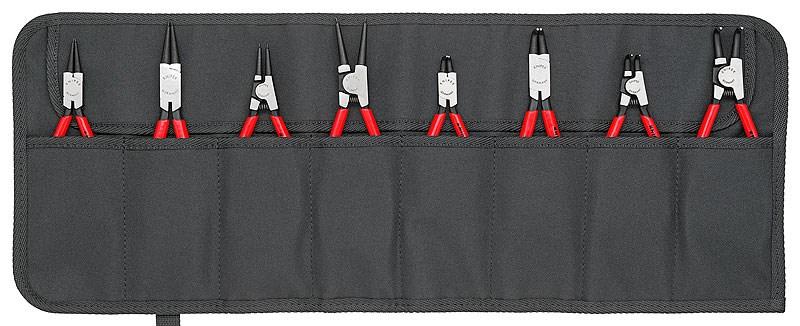 Tængesæt KNIPEX - 8 dele, rød håndtag, 61 × 24 cm billede