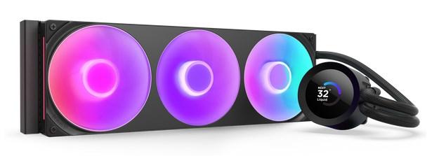 Vandkøling CPU 360 mm - NZXT Kraken Plus 360 RGB, sort