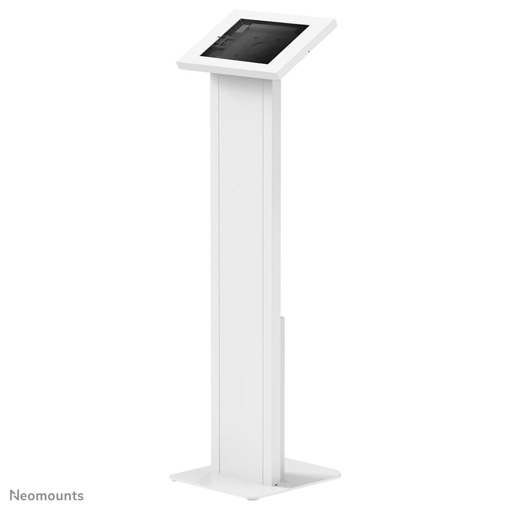 Tablet gulvstander til 9,7-11" - Neomounts FL15-750WH1, låsbar (hvid)
