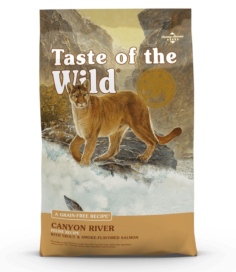 Kattemad tørfoder – Taste of the Wild Canyon River 2 kg billede