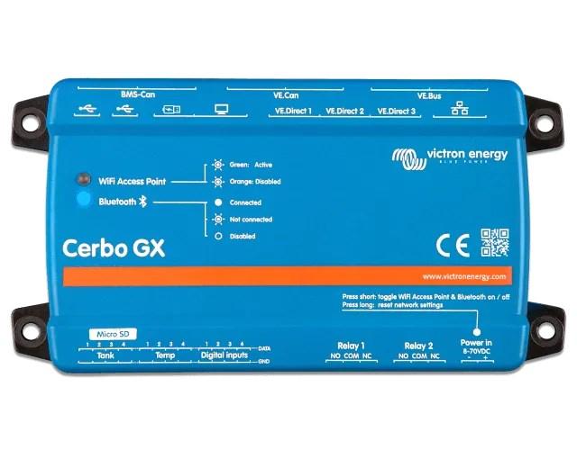 Styringsenhed til sol- og el-system - Victron Energy Cerbo GX MK2