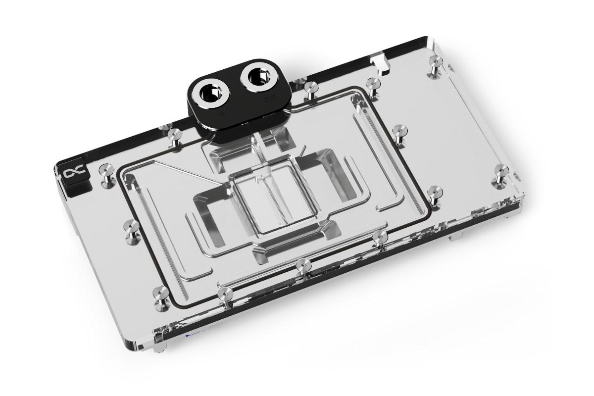 Vandkøling til grafikkort – Alphacool 1023407, sort/gennemsigtig billede
